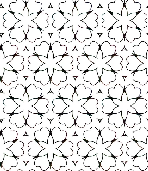 Modern geometrik vektör tasarımı, kusursuz desen çizimi