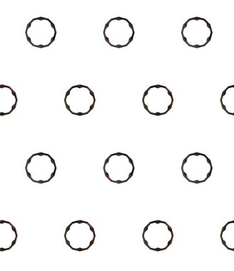 Geometrik süslemeli vektör deseni. Kusursuz tasarım dokusu. 