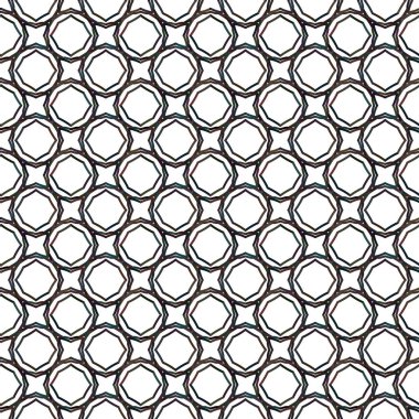 Kusursuz tasarım dokusu. Geometrik süslemeli vektör deseni. 