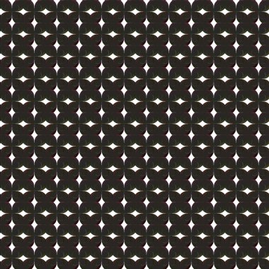 Geometrik süslemeli vektör deseni. Kusursuz tasarım dokusu.