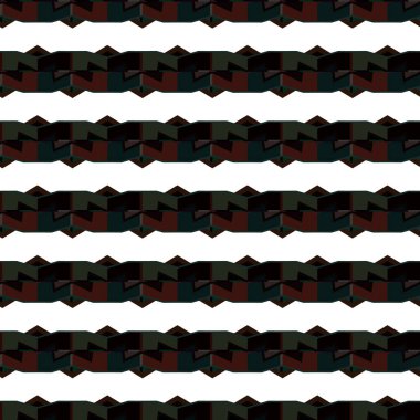 Modern geometrik vektör tasarımı, kusursuz desen çizimi