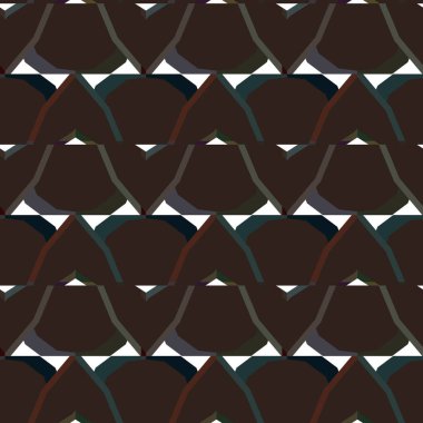 Modern geometrik vektör tasarımı, kusursuz desen çizimi