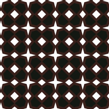 Kusursuz tasarım dokusu. Geometrik süslemeli vektör deseni. 