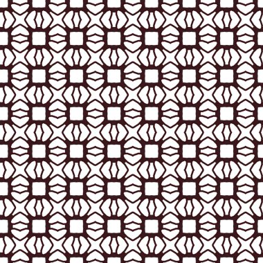 Modern geometrik vektör tasarımı, kusursuz desen çizimi