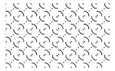 Geometrik süslemeli vektör deseni. Kusursuz tasarım dokusu. 