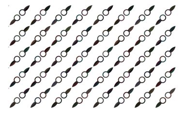 Modern geometrik vektör tasarımı, kusursuz desen çizimi