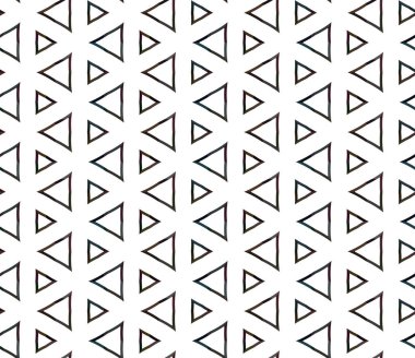 Soyut geometrik süslemeli vektör deseni. Kusursuz tasarım dokusu.