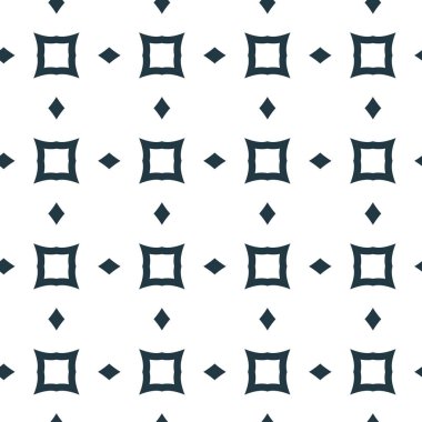 Geometrik süslemeli vektör deseni. Kusursuz tasarım dokusu. 