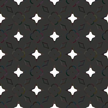 Modern geometrik vektör tasarımı, kusursuz desen çizimi