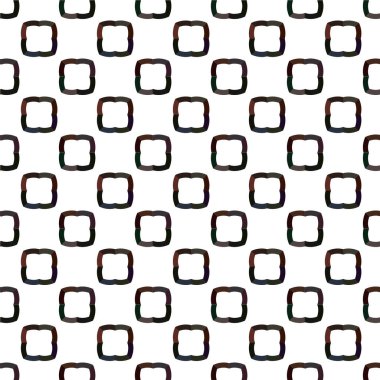 Geometrik süslemeli vektör deseni. Kusursuz tasarım dokusu. 