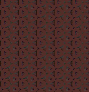 Geometrik süslemeli vektör deseni. Kusursuz tasarım dokusu.