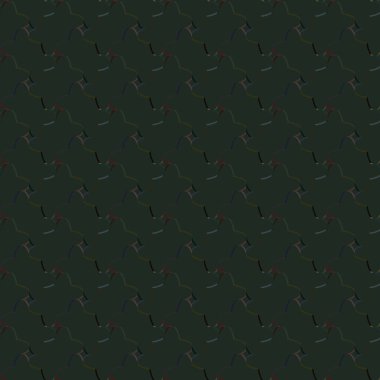 Geometrik süslemeli vektör deseni. Kusursuz tasarım dokusu.