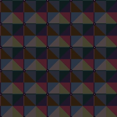 Geometrik süslemeli kusursuz desen. vektör illüstrasyonu