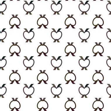 Geometrik süslemeli kusursuz desen. vektör illüstrasyonu