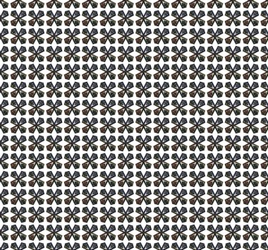 Modern geometrik vektör tasarımı, kusursuz desen çizimi