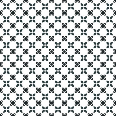 Soyut geometrik süslemeli vektör deseni. Kusursuz tasarım dokusu.