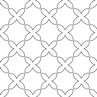 Modern geometrik vektör tasarımı, kusursuz desen çizimi