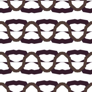 Geometrik süslemeli vektör deseni. Kusursuz tasarım dokusu.