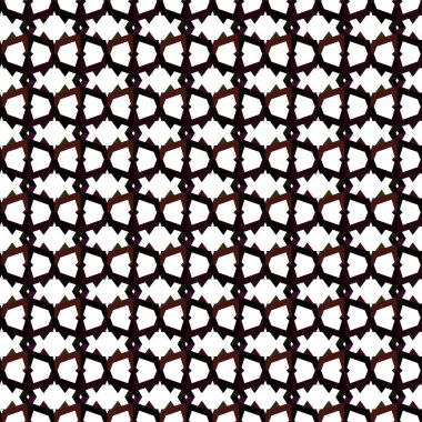 Modern geometrik vektör tasarımı, kusursuz desen çizimi