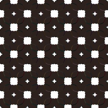 Modern geometrik vektör tasarımı, kusursuz desen çizimi