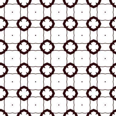 Modern geometrik vektör tasarımı, kusursuz desen çizimi