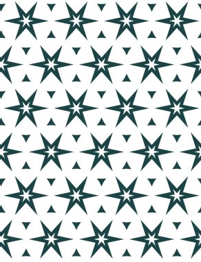 Geometrik süslemeli vektör deseni. Kusursuz tasarım dokusu.