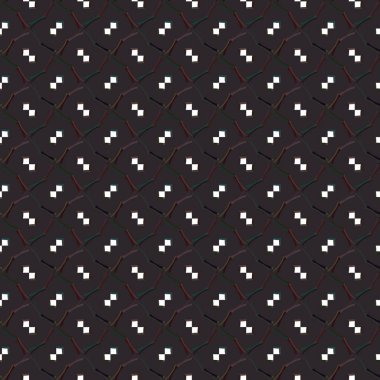 Geometrik süslemeli vektör deseni. Kusursuz tasarım dokusu.