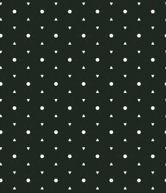 Geometrik süslemeli vektör deseni. Kusursuz tasarım dokusu. 