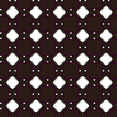 Geometrik süslemeli vektör deseni. Kusursuz tasarım dokusu.