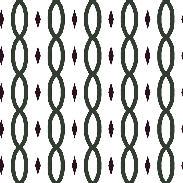 Geometrisches Ornamentales Vektormuster Nahtlose Design Textur — Stockvektor