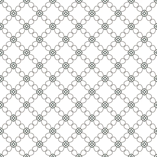 Geometrisches Ornamentales Vektormuster Nahtlose Design Textur — Stockvektor