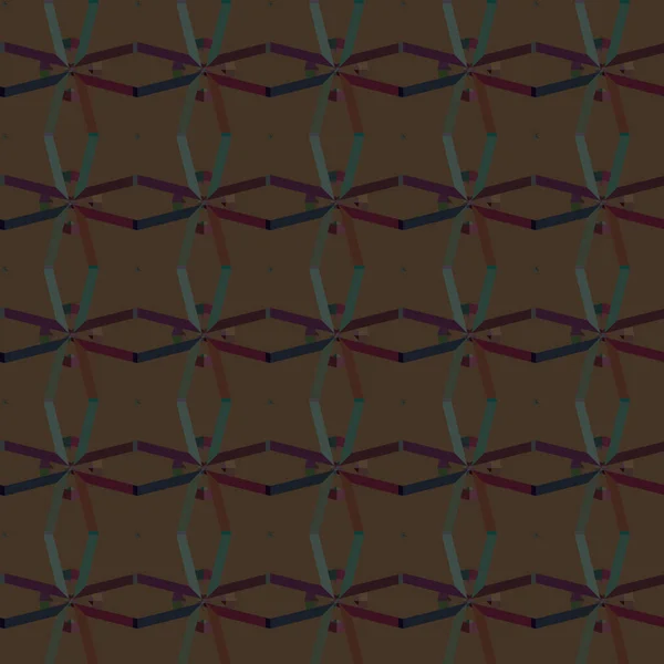 Patrón Vectorial Ornamental Geométrico Textura Diseño Sin Costuras — Archivo Imágenes Vectoriales