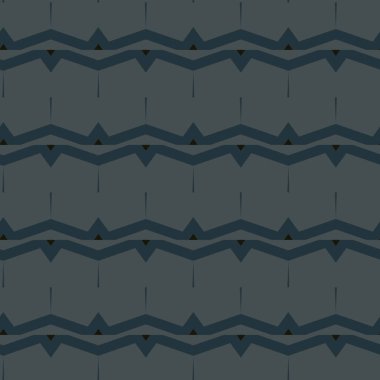 Soyut geometrik süslemeli vektör deseni. Kusursuz tasarım dokusu.