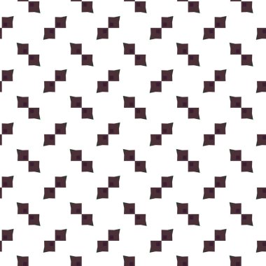 Geometrik süslemeli vektör deseni. Kusursuz tasarım dokusu.