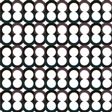 Geometrik süslemeli vektör deseni. Kusursuz tasarım dokusu.