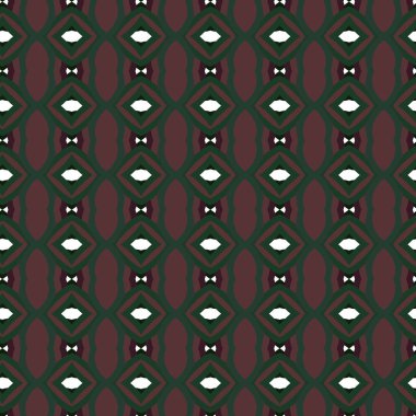 Geometrik süslemeli vektör deseni. Kusursuz tasarım dokusu.