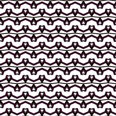 Modern geometrik vektör tasarımı, kusursuz desen çizimi