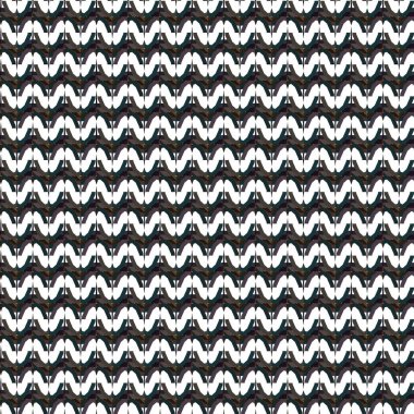 Geometrik süslemeli vektör deseni. Kusursuz tasarım dokusu.