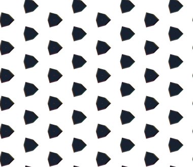 Geometrik süslemeli vektör deseni. Kusursuz tasarım dokusu.