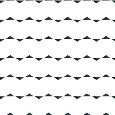 Geometrik süslemeli vektör deseni. Kusursuz tasarım dokusu.