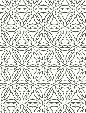 Geometrik şekilli soyut ve kusursuz desen