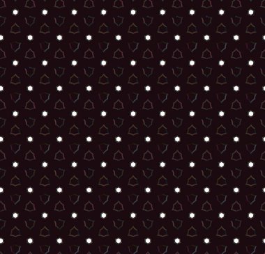 Geometrik süslemeli vektör deseni. Kusursuz tasarım dokusu.