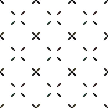 Geometrik süslemeli vektör deseni. Kusursuz tasarım dokusu.