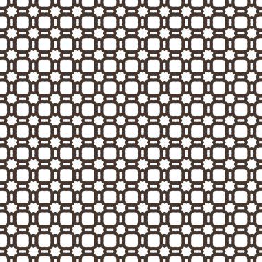 Geometrik süslemeli vektör deseni. Kusursuz tasarım dokusu.