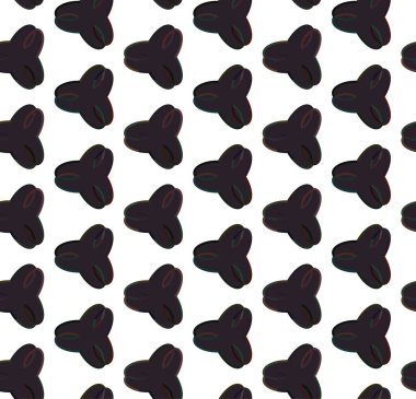 Geometrik süslemeli vektör deseni. Kusursuz tasarım dokusu.