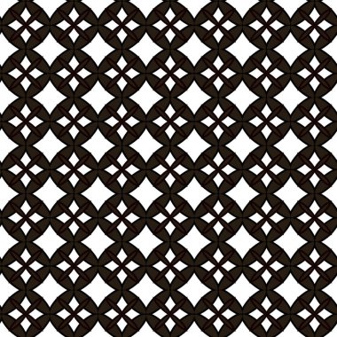 Modern geometrik vektör tasarımı, kusursuz desen çizimi