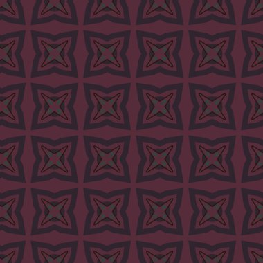 Geometrik süslemeli vektör deseni. Kusursuz tasarım dokusu.