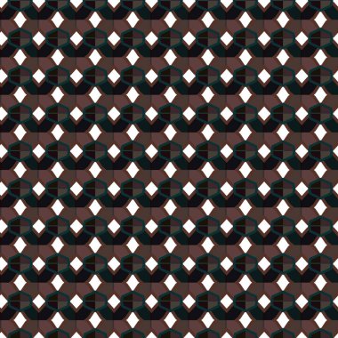 Modern geometrik vektör tasarımı, kusursuz desen çizimi