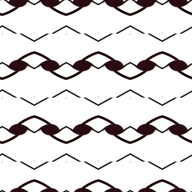 Modern geometrik vektör tasarımı, kusursuz desen çizimi