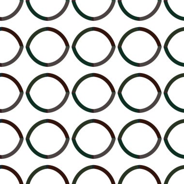 Soyut geometrik süslemeli vektör deseni. Kusursuz tasarım dokusu.